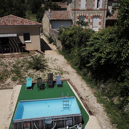 Gite Le Chaudron 1 A 7Pers Avec Piscine Villa Montclar-sur-Gervanne Kültér fotó