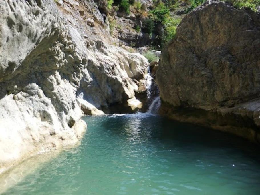 Gite Le Chaudron 1 A 7Pers Avec Piscine Villa Montclar-sur-Gervanne Kültér fotó