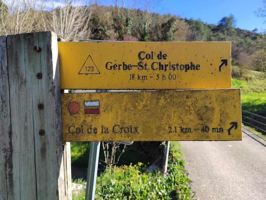 Gite Le Chaudron 1 A 7Pers Avec Piscine Villa Montclar-sur-Gervanne Kültér fotó